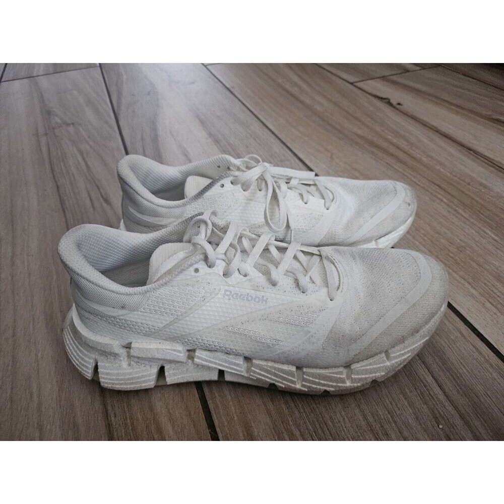 Reebok Mens Floatzig 1 Sneaker White Size 11.